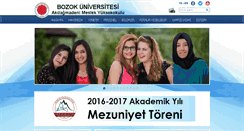 Desktop Screenshot of akdag.bozok.edu.tr