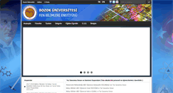 Desktop Screenshot of fbe.bozok.edu.tr
